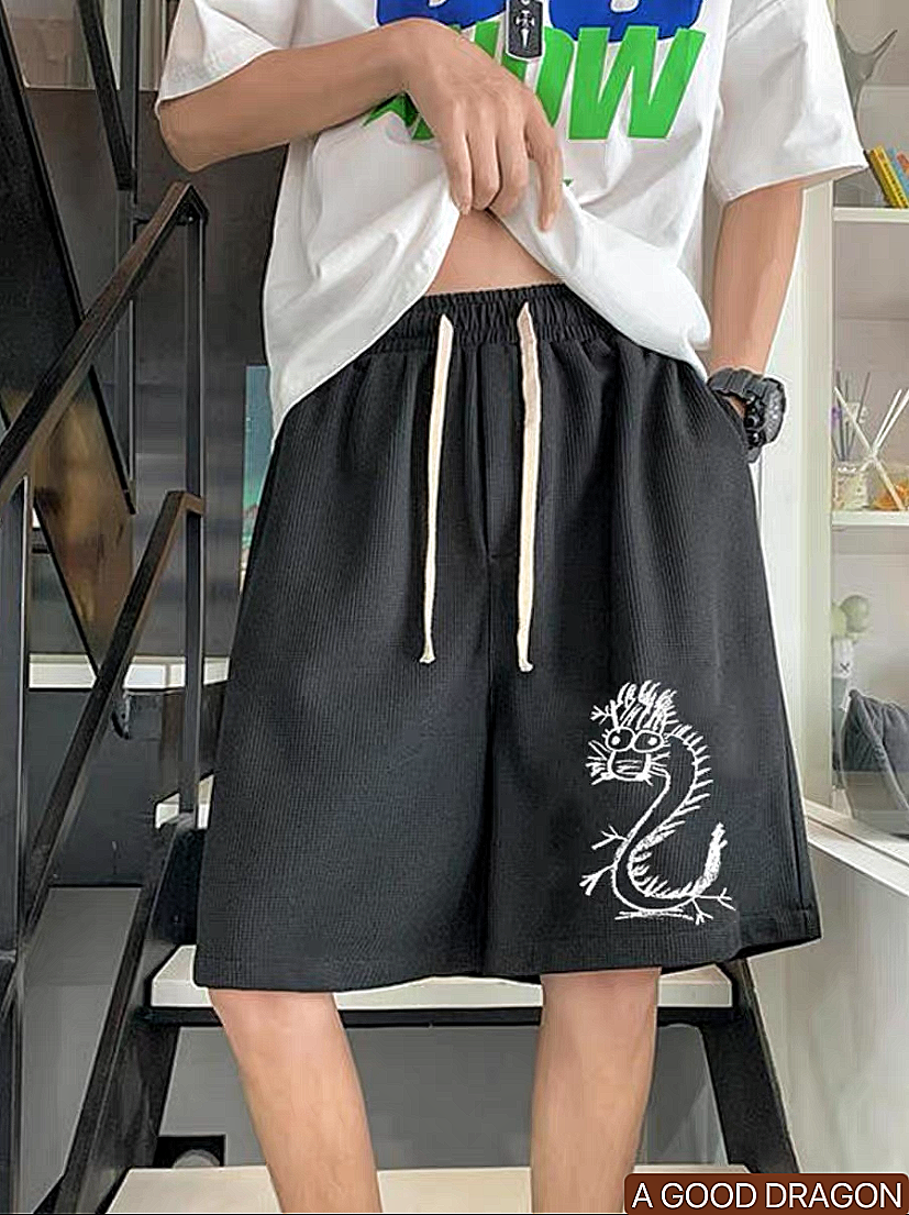 A GOOD DRAGON shorts