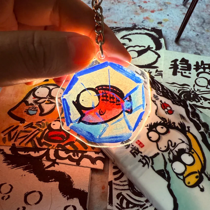 Acrylic key chain